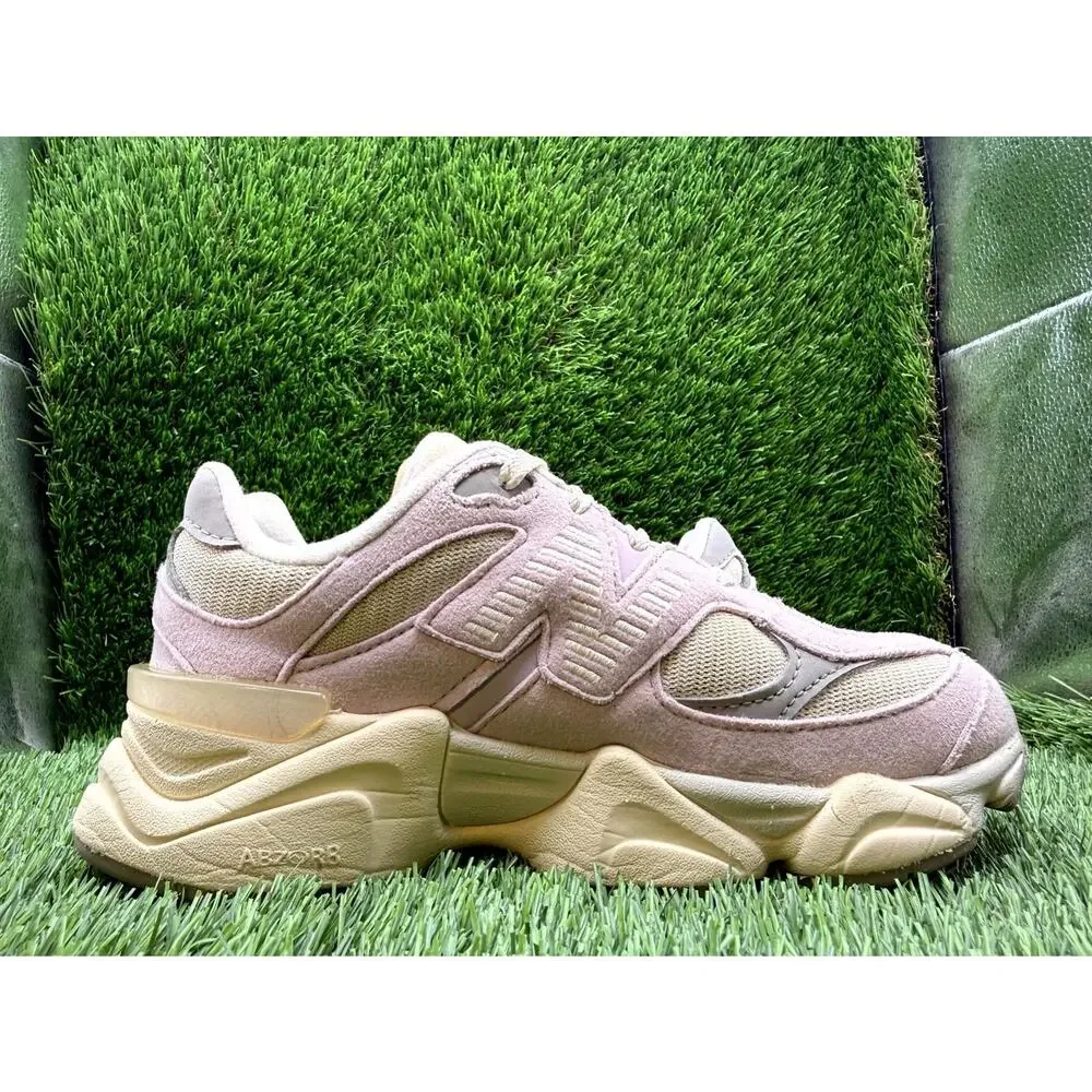 New Balance 9060 PC9060VK Athletic Sneaker Shoes Little Kid 2 Pink Suede Walking